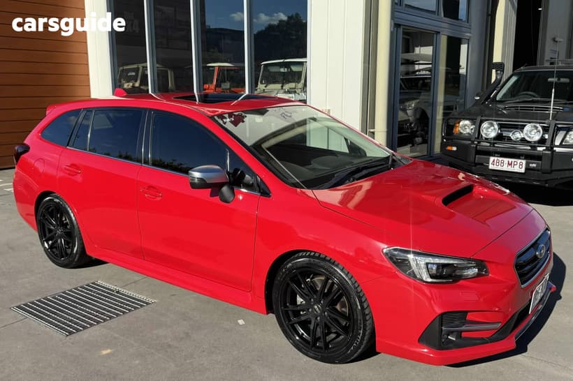 Red 2017 Subaru Levorg SUV 2.0 STI SPORT
