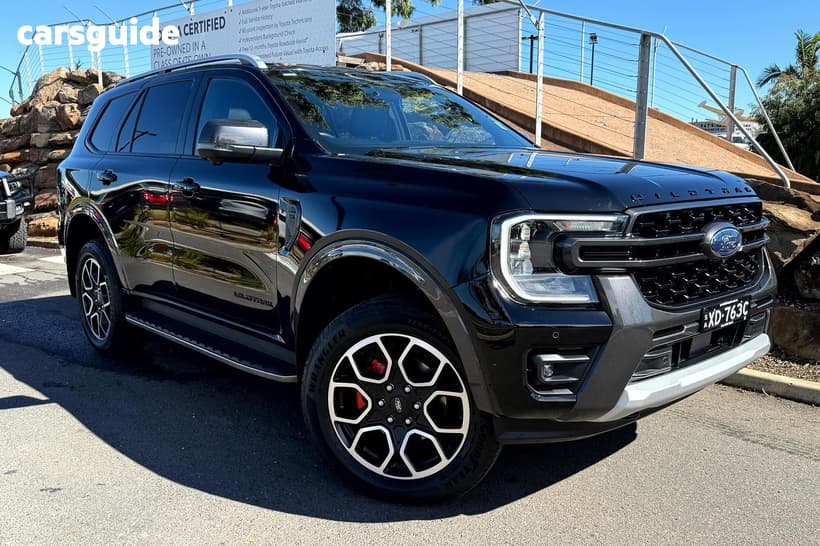 Black 2023 Ford Everest Wagon Wildtrak Special Edition (4Wd)