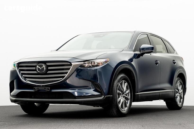 Blue 2022 Mazda CX-9 Wagon Sport (Fwd)