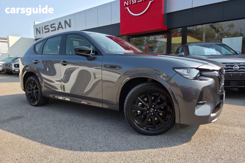 Grey 2024 Mazda CX-60 SUV