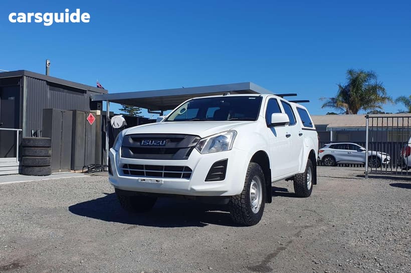 White 2018 Isuzu D-MAX Crew Cab Utility Sx Hi-Ride (4X2)