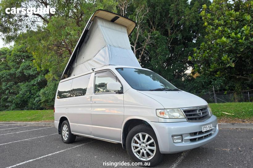 White 2000 Mazda F1000 Commercial 2.5 V6 PETROL, AUTO,  8 SEATER, POP TOP
