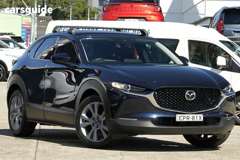 Blue 2021 Mazda CX-30 Wagon G25 Touring (Fwd)
