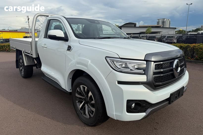 White 2025 GWM Cannon Cab Chassis Premium (4X2)