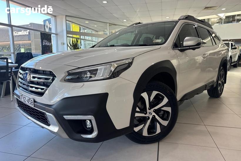 White 2021 Subaru Outback Wagon Awd Touring