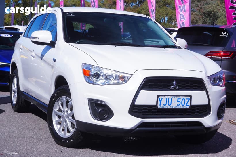 White 2013 Mitsubishi ASX Wagon (2Wd)
