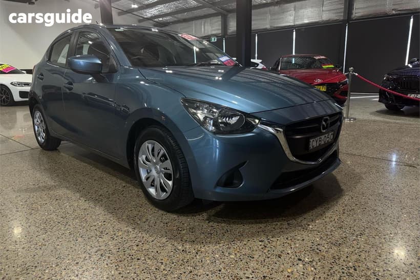 Blue 2014 Mazda 2 Hatchback Neo