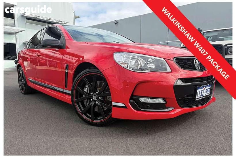 Red 2017 Holden Commodore Sedan Ss-V Redline Motorsport Edt