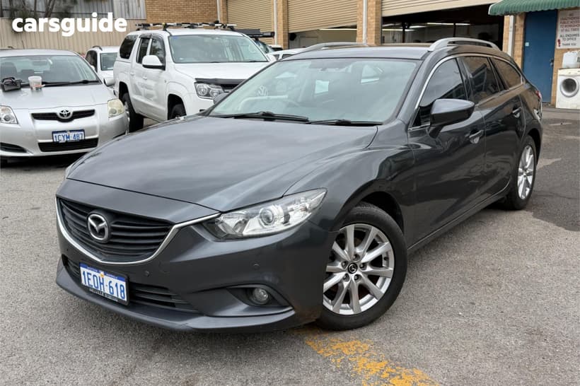 Grey 2014 Mazda 6 Wagon Touring