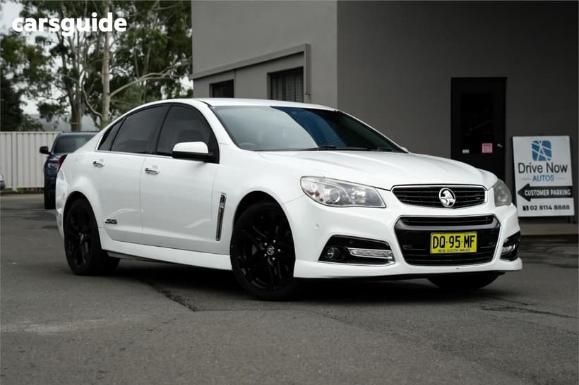 White 2014 Holden Commodore Sedan Ss-V