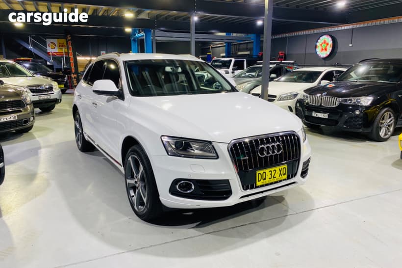 White 2014 Audi Q5 Wagon 3.0 Tdi Quattro