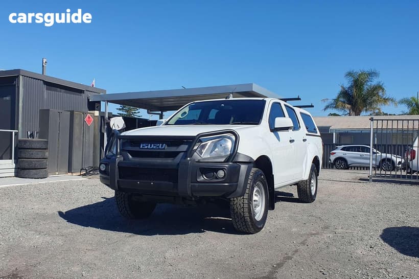 White 2017 Isuzu D-MAX Crew Cab Utility Sx Hi-Ride (4X2)