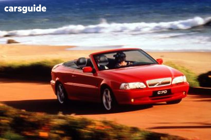 Red 1999 Volvo C70 Convertible 2.4T
