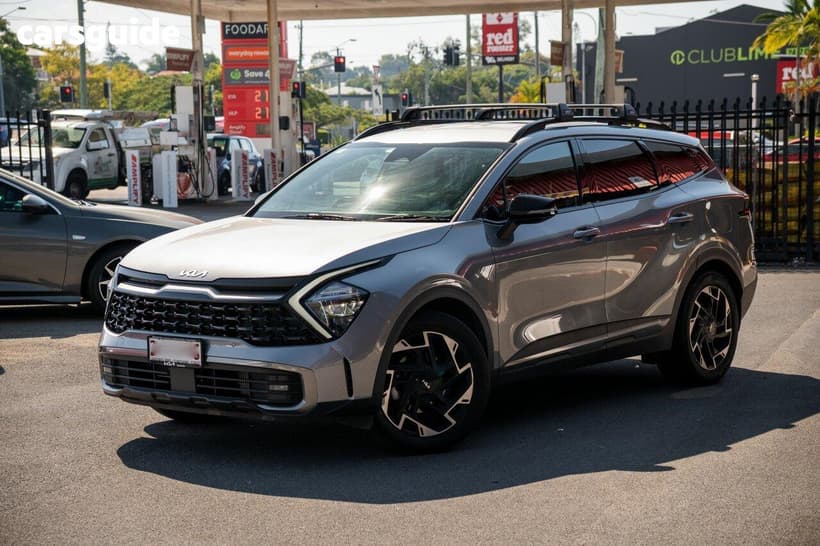 Silver 2022 Kia Sportage Wagon Sx+ (Awd)