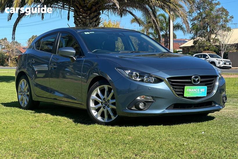 Blue 2014 Mazda 3 Hatchback Sp25
