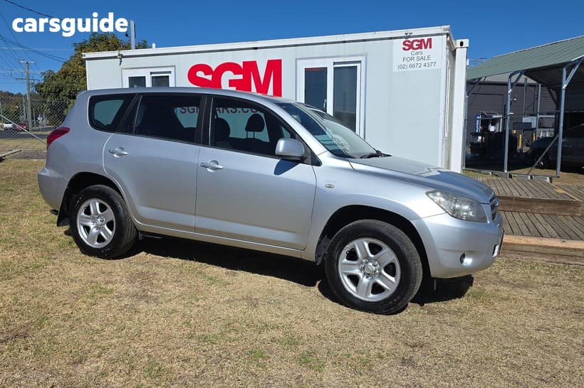 Silver 2008 Toyota RAV4 Wagon Cv6