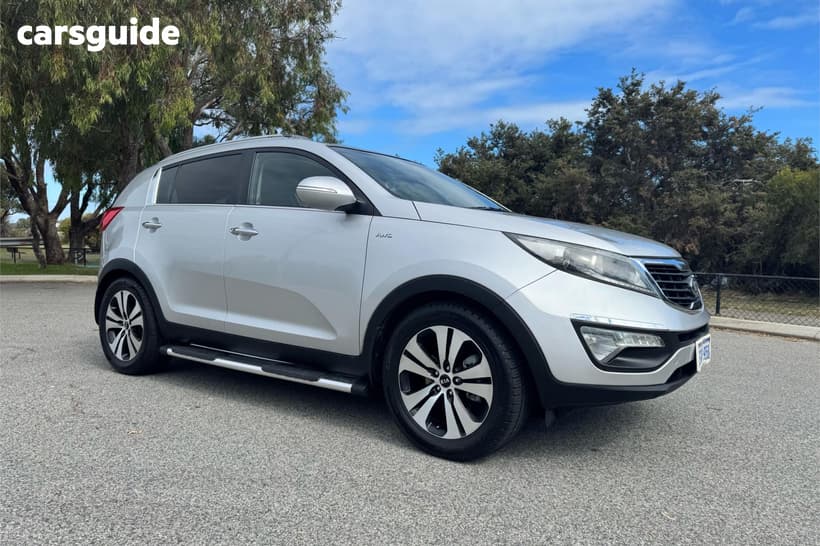 Silver 2013 Kia Sportage Wagon Platinum (Awd)