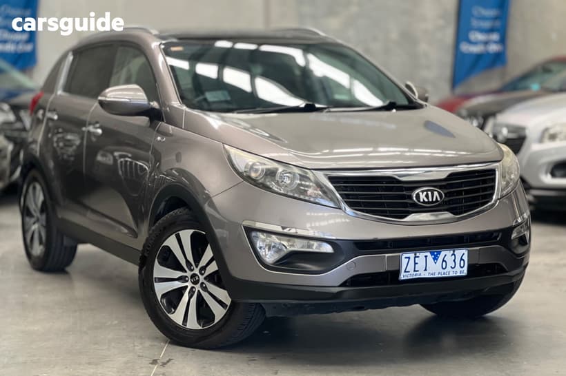 Grey 2012 Kia Sportage Wagon Platinum (Awd)