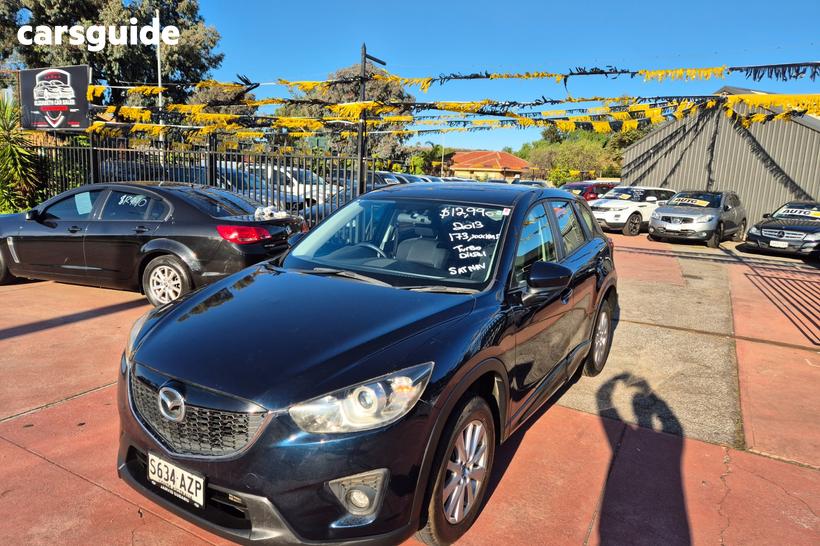 Blue 2013 Mazda CX-5 Wagon Maxx Sport (4X4)