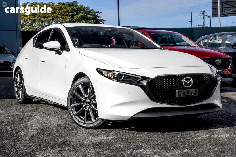 White 2026 Mazda Mazda3 Hatchback G20 Touring Vision