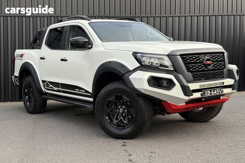 White 2022 Nissan Navara Dual Cab Pick-up Pro-4X Warrior (4X4)