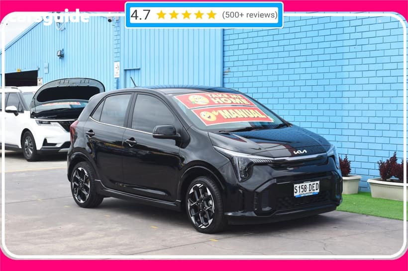 Black 2024 Kia Picanto Hatchback Gt Line (Pe2)