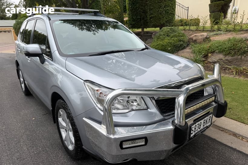 Silver 2015 Subaru Forester Wagon 2.0D-L
