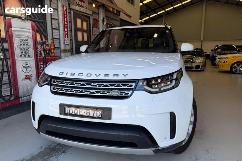 White 2017 Land Rover Discovery Wagon Td6 Hse