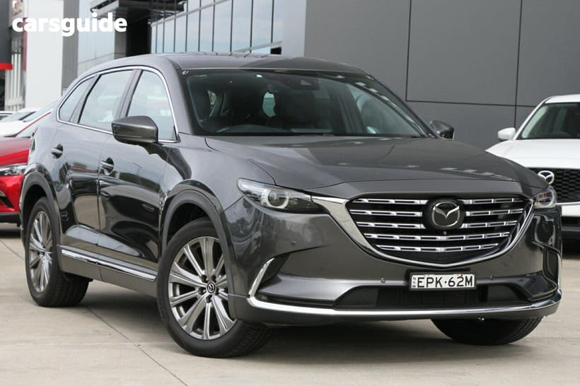 Grey 2021 Mazda CX-9 Wagon Azami (Awd)