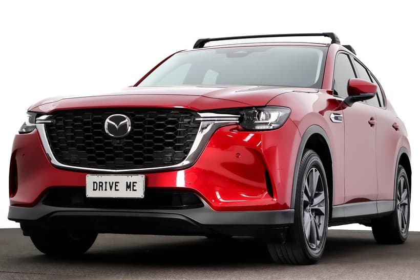 Red 2023 Mazda CX-60 Wagon P50E Evolve Phev