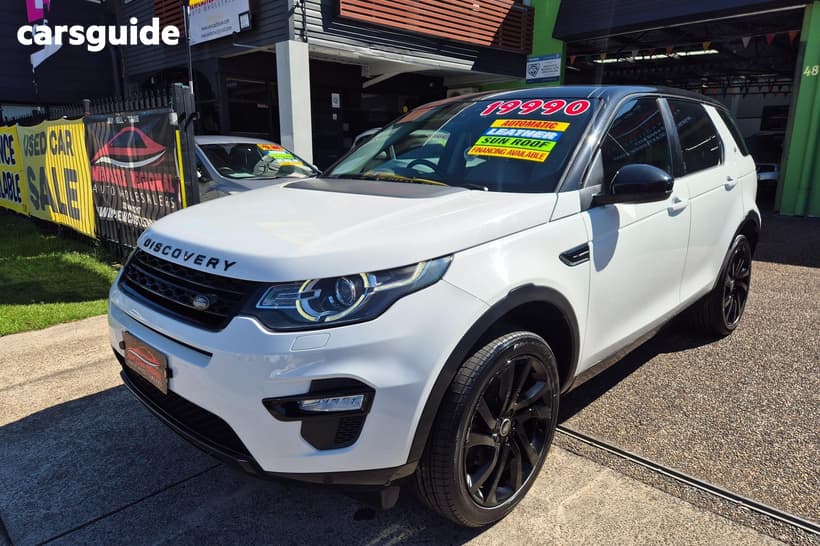 White 2016 Land Rover Discovery Sport Wagon Td4 Hse