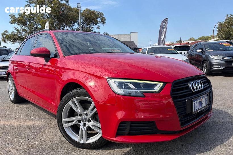 Red 2019 Audi A3 Sportback 35 Tfsi Sprtbck (1.4 Tfsi Cod)