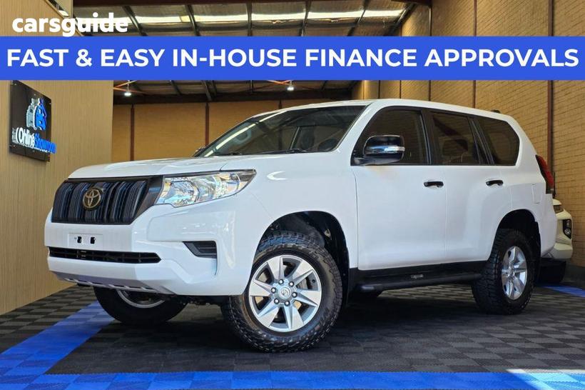White 2021 Toyota Landcruiser Prado Wagon Gx