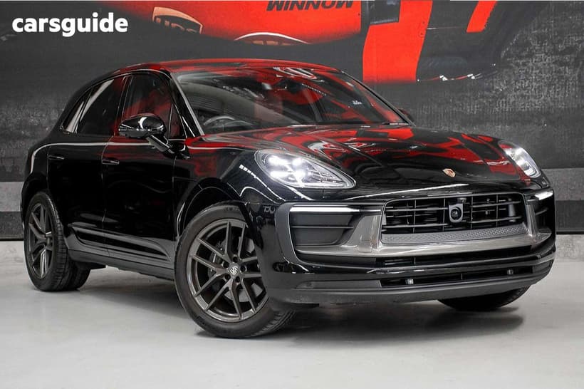 Black 2023 Porsche Macan Wagon T