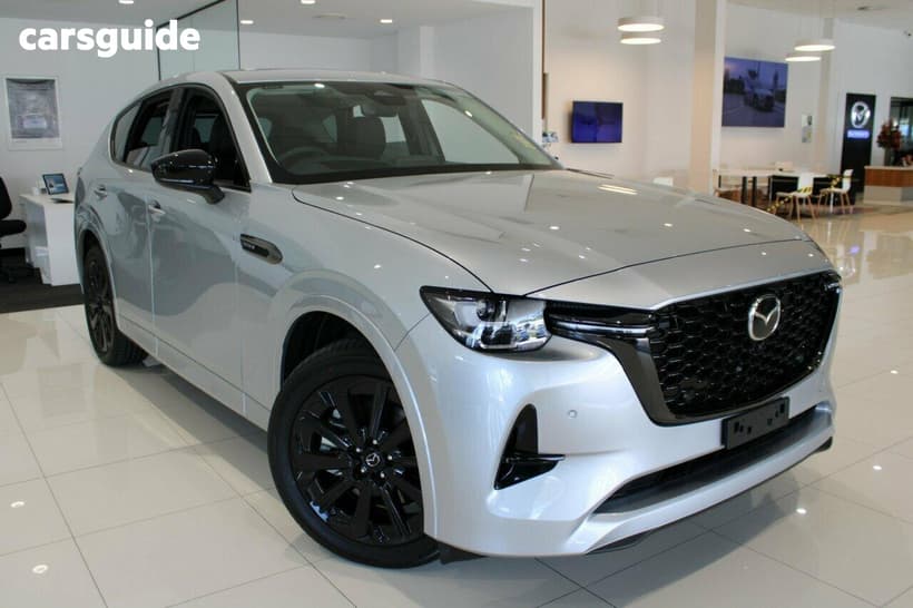 Silver 2026 Mazda CX-60 Wagon G40E Gt Hybrid