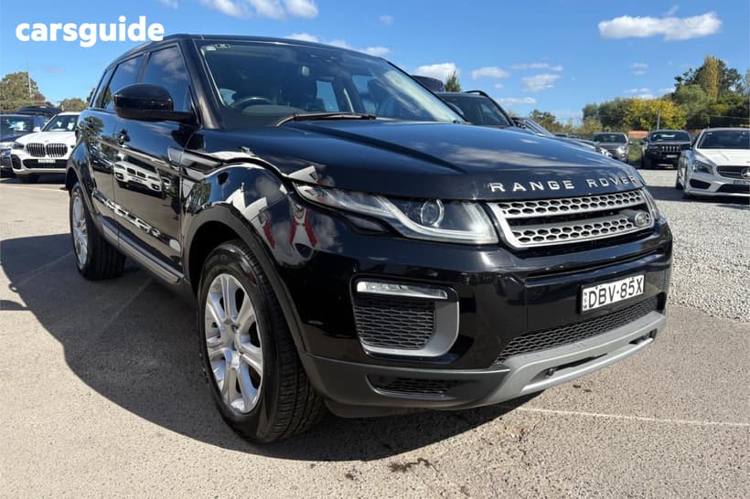Black 2015 Land Rover Range Rover Evoque SUV TD4 150 SE 4X4