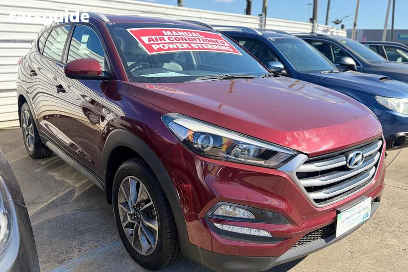 Red 2017 Hyundai Tucson Wagon Active X (Fwd)