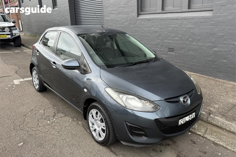 Grey 2012 Mazda 2 Hatchback Neo