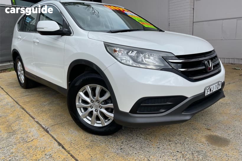White 2012 Honda CR-V Wagon Vti (4X4)