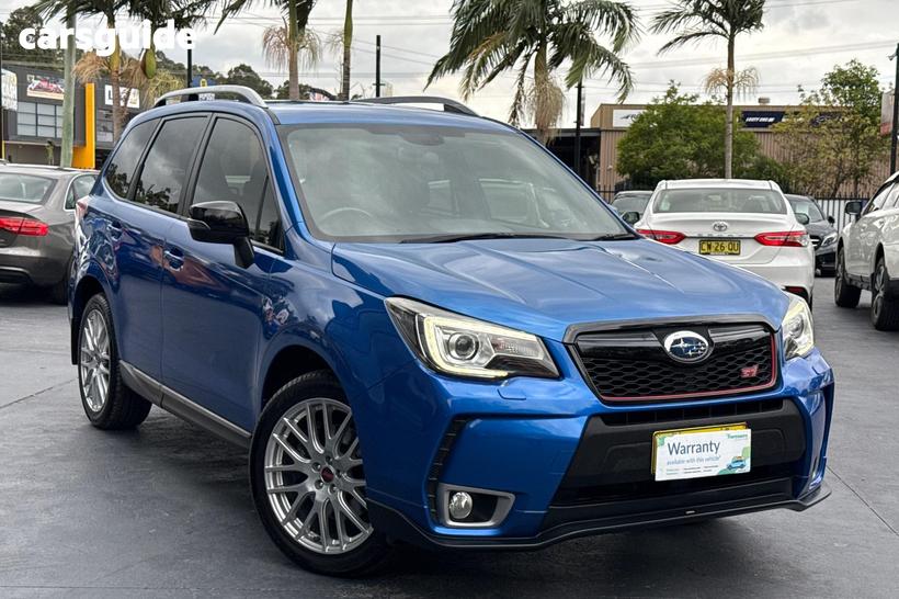 Blue 2016 Subaru Forester Wagon Ts Special Edition