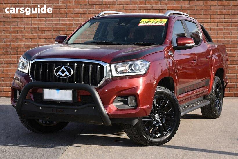 Red 2019 LDV T60 Double Cab Utility Trailrider (4X4)