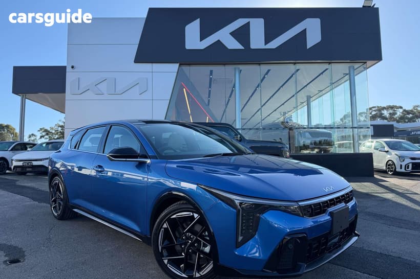 Blue 2026 Kia K4 Hatchback Gt-Line