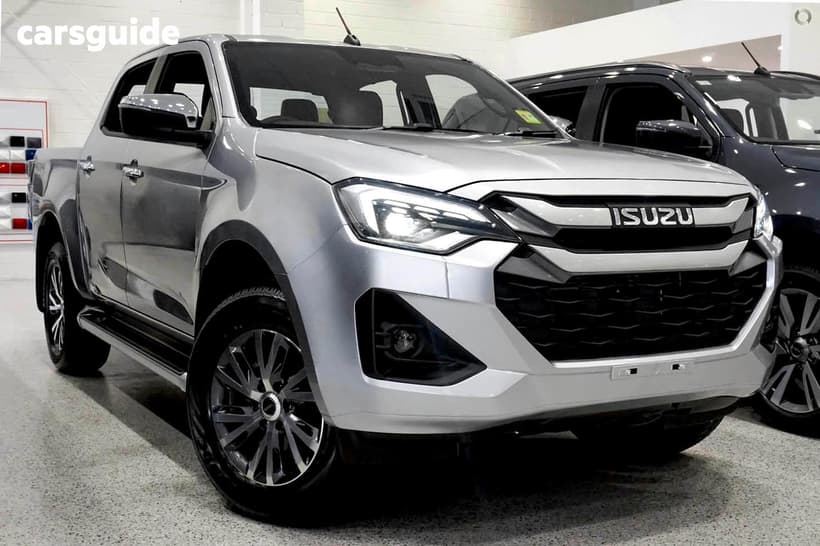Silver 2026 Isuzu D-MAX Crew Cab Utility Ls-U+ (4X4)