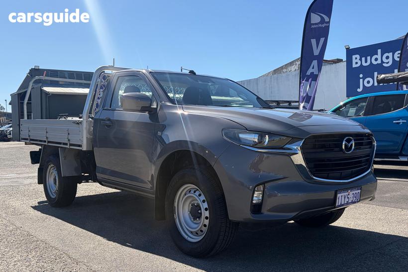 Grey 2022 Mazda BT-50 Cab Chassis Xs (4X2)