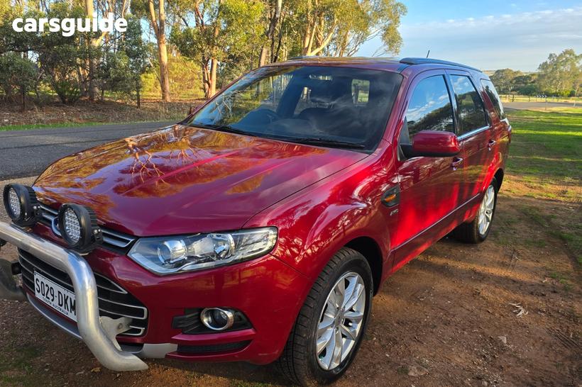 Red 2013 Ford Territory Wagon Ts (4X4)