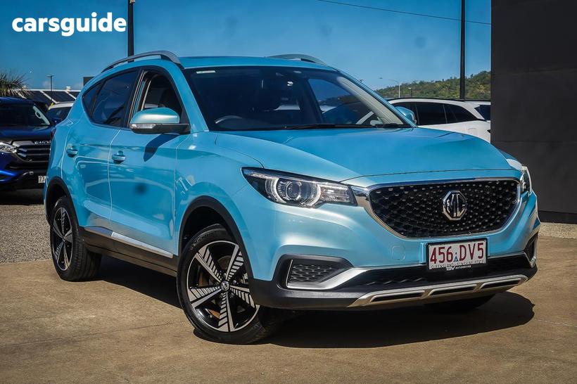 Blue 2020 MG ZS EV Wagon Essence