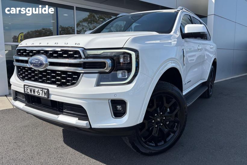 White 2022 Ford Everest Wagon Platinum (4X4)