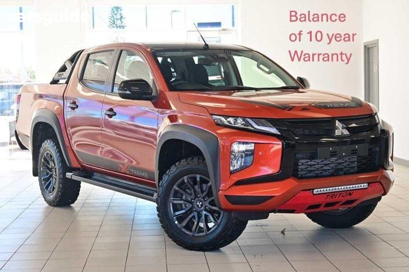 Orange 2023 Mitsubishi Triton Double Cab Pick Up Xtreme (4X4)
