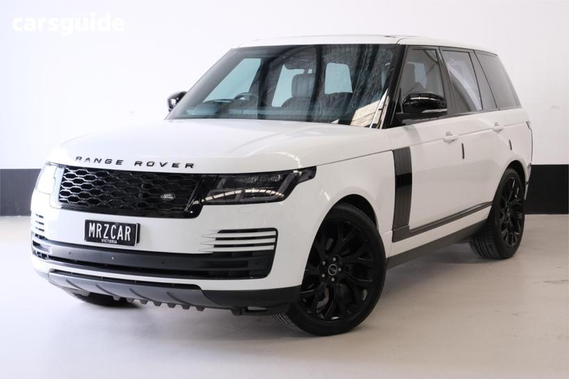 White 2018 Land Rover Range Rover SUV TDV6 VOGUE 4X4