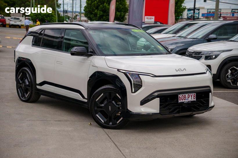 White 2025 Kia Ev3 Wagon Gt-Line 2Wd Lr